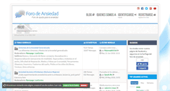 Desktop Screenshot of forodeansiedad.com