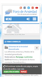Mobile Screenshot of forodeansiedad.com